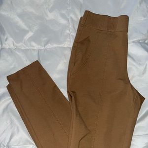 Tan fit dress pants
